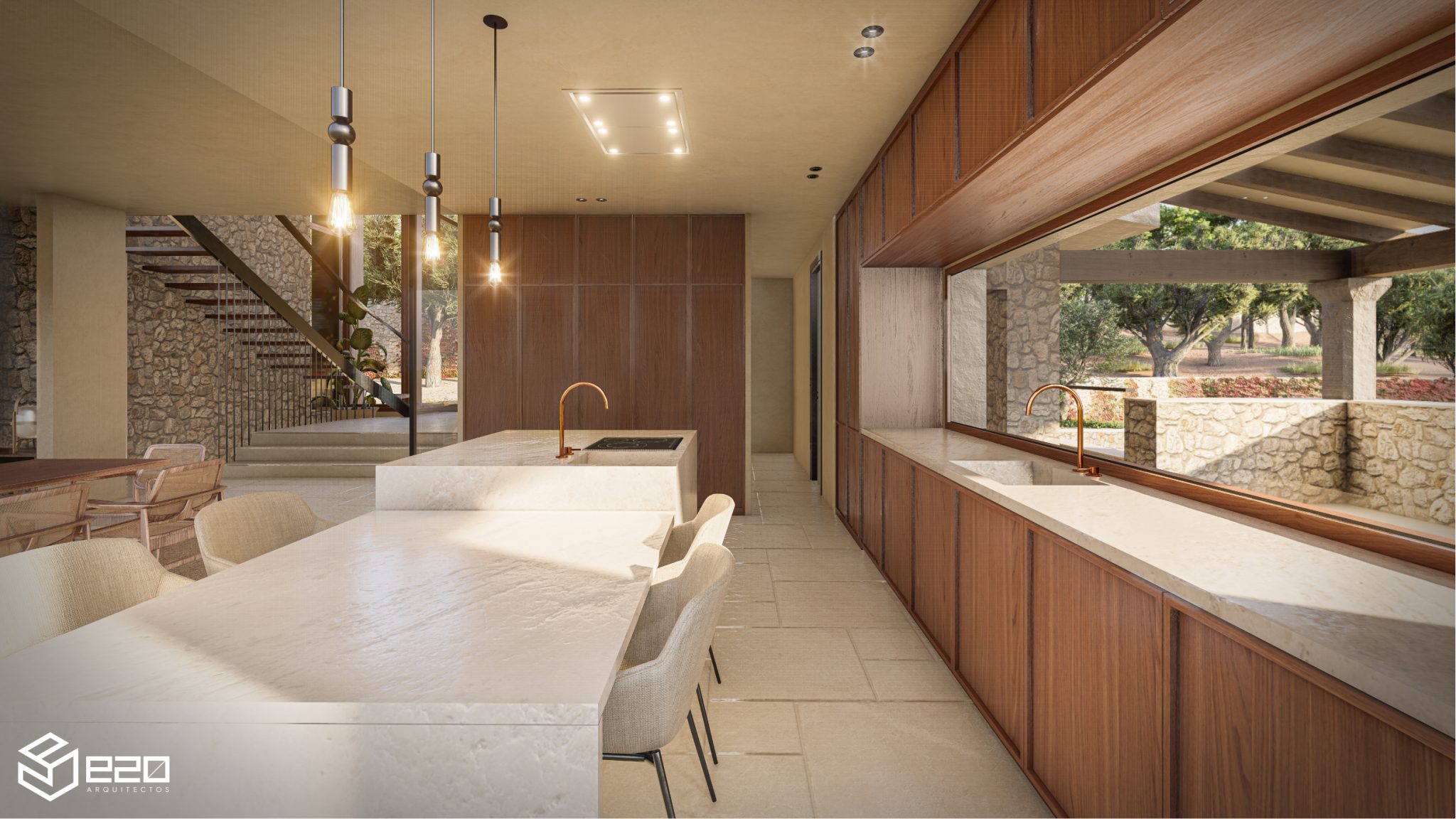 e20 Diseno de interiores Cocina RAW House Diseno de interiores